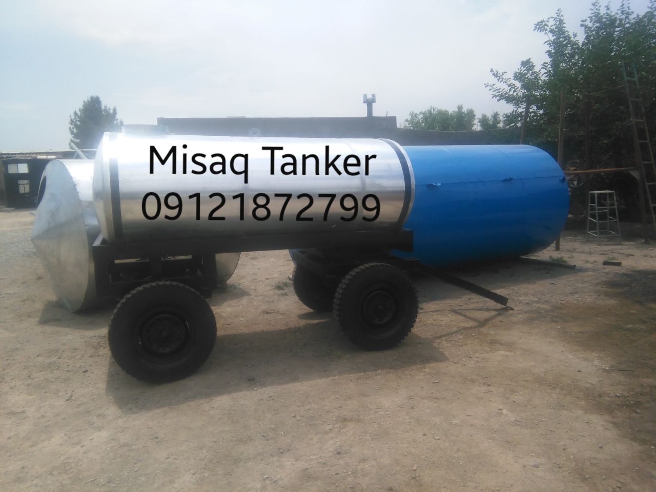 تانکر چرخ‌دار